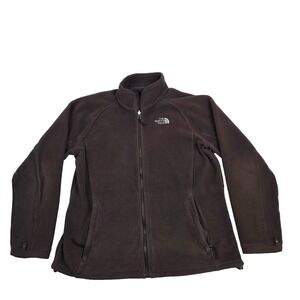 The North Face Polartec Full Zip Fleece Jacket Women's Size XS Brown